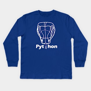 Python Kids Long Sleeve T-Shirt